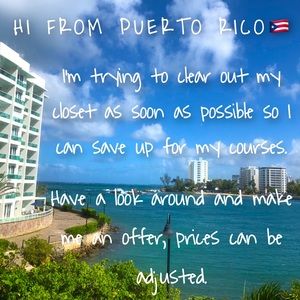 CLEARING OUT MY CLOSET! Clothes, bags, etc for sale!